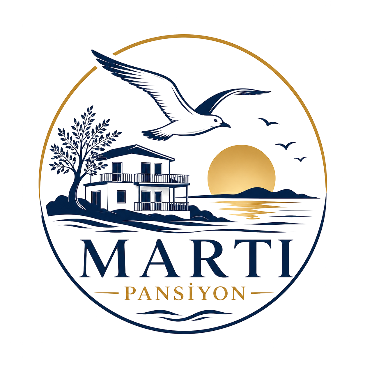 Martı Pansiyon Logo